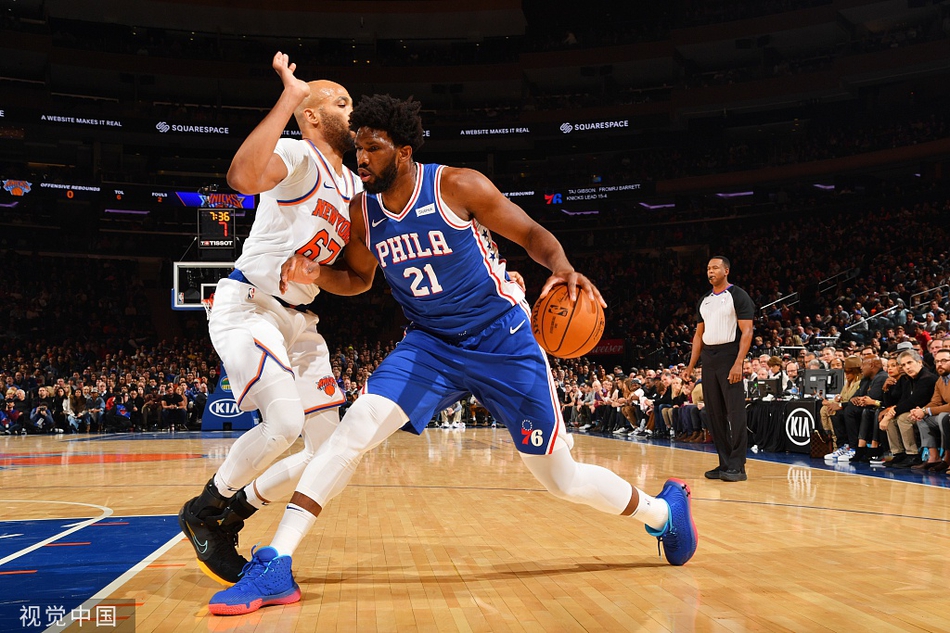 76人碾压尼克斯，詹姆斯高光表现